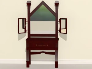 basic dresser table 3D Model