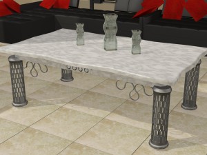 modern coffee table Modelo 3D