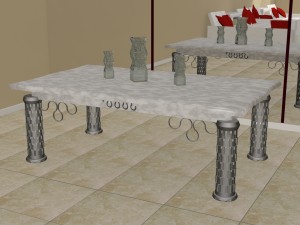 modern coffee table Modelo 3D