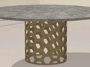 dining room set available in 4 colours 3D Model