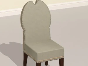 dining room set available in 4 colours 3D Model