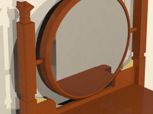 dressing table Modèle 3D