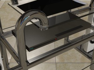 home entertainment system with stand Modèle 3D