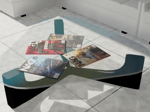 contemporary living area 3D मॉडल