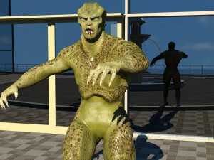 humanoid monster 3D Model