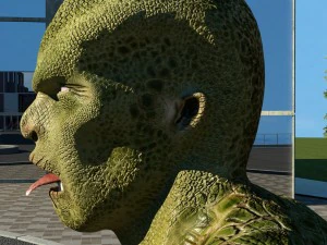 humanoid monster 3D Model