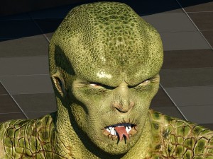 humanoid monster Model 3D