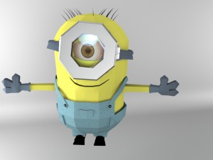 despicable minion 3D 模型