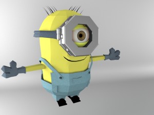 despicable minion 3Dモデル
