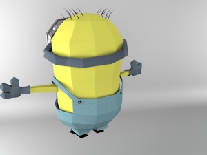 despicable minion 3Dモデル