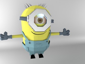 despicable minion 3Dモデル