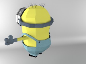 despicable minion 3Dモデル