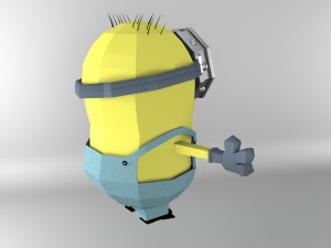 despicable minion 3Dモデル