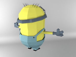 despicable minion 3Dモデル