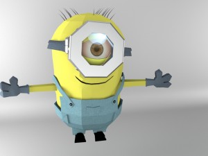 despicable minion 3Dモデル
