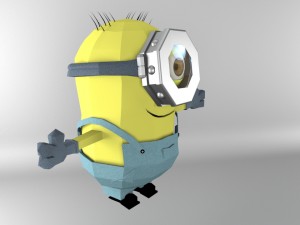 despicable minion 3Dモデル