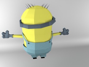 despicable minion 3Dモデル