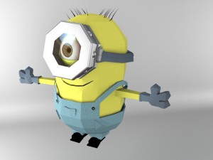 despicable minion 3Dモデル