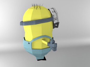 despicable minion 3Dモデル