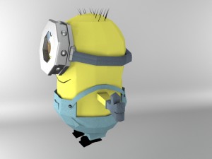 despicable minion 3Dモデル