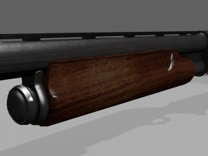 remington shotgun 3D Модель