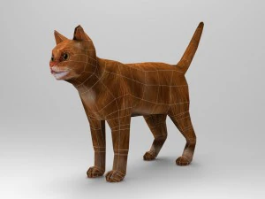 cat 3D Model