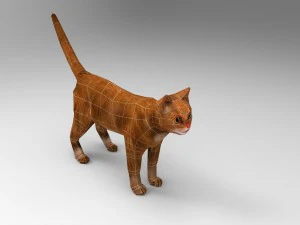 cat 3D Model