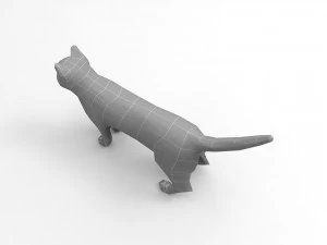cat 3D Model