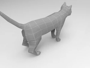 cat 3D Model