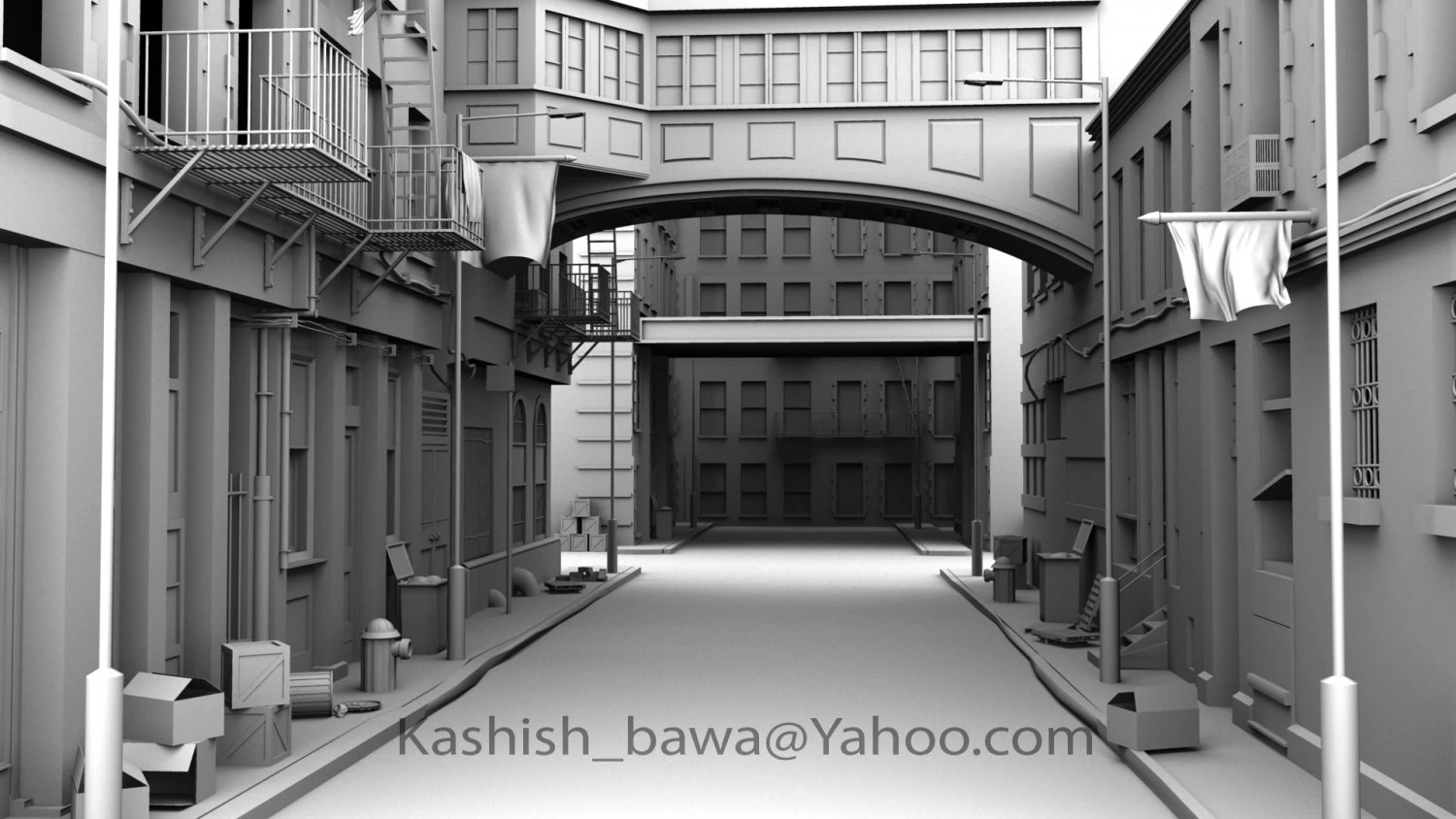 new york staple street 3D Model .c4d .max .obj .3ds .fbx .stl .blend