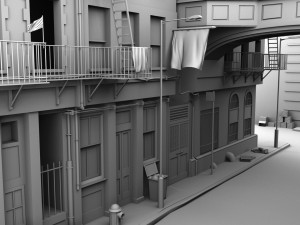 new york staple street 3D Model