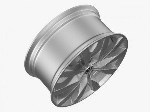 car vw rims golf 3D Model