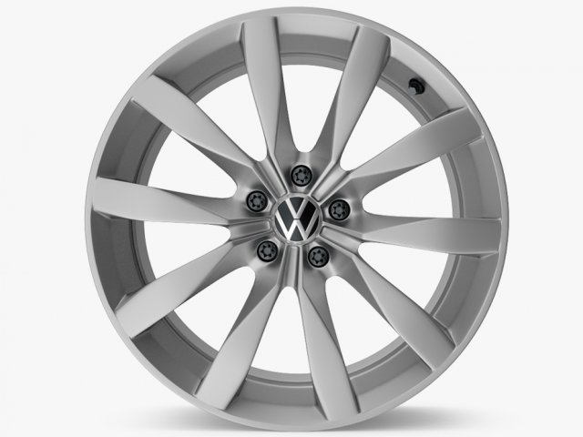 car vw rims golf 3D Model .c4d .max .obj .3ds .fbx .stl .blend 