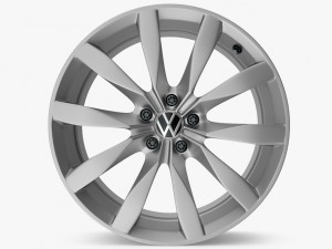 car vw rims golf 3D Model