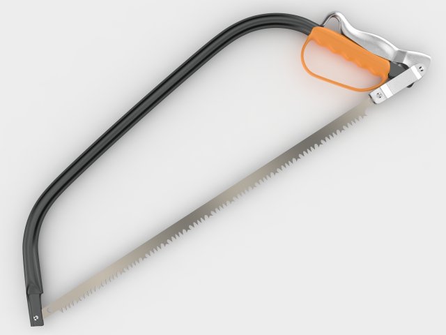 hand saw 3Dモデル .c4d .max .obj .3ds .fbx .stl .blend 