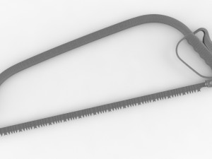 hand saw 3Dモデル