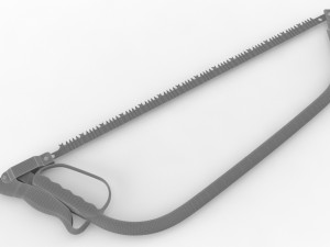 hand saw 3Dモデル