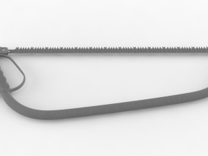 hand saw 3Dモデル