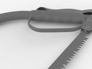 hand saw 3Dモデル