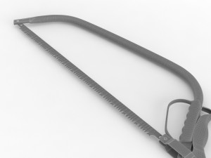 hand saw 3Dモデル
