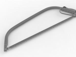 hand saw 3Dモデル