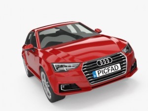 audi a4 sedan 2016 3D Model