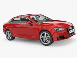 audi a4 sedan 2016 3D Model