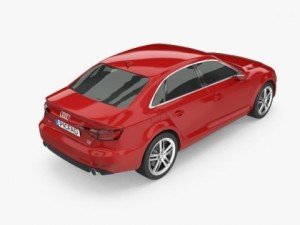 audi a4 sedan 2016 3D Model