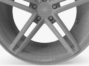 rim vossen cv5 3D 모델