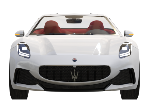 Maserati GranCabrio Trofeo 2024 Low-poly Generic Low-poly 3D Model 3D