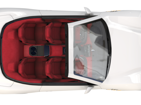 Maserati GranCabrio Trofeo 2024 Low-poly Generic Low-poly 3D Model 3D