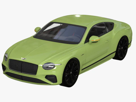 Bentley Continental GT 2024 Modelo 3D