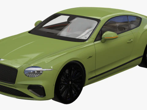 Bentley Continental GT 2024 3D Model