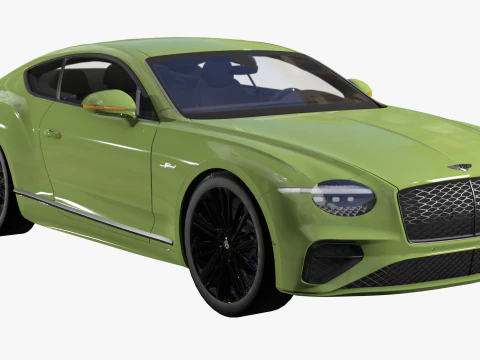 Bentley Continental GT 2024 3D Model